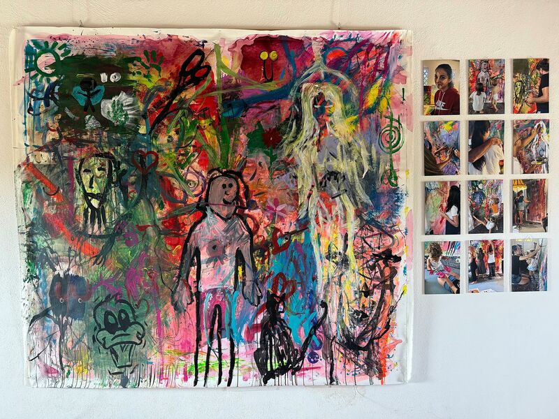 LA MIA RETE SOCIALE - a Sculpture & Installation by Nicole Battiston